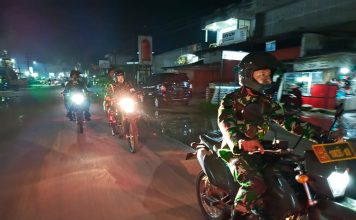 Antisipasi Potensi Kericuhan Jelang Malam Pergantian Tahun Personil Gabungan Gelar Patroli