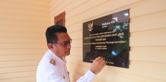 Pj. Bupati Landak Resmikan Rumah Singgah Perlindungan Anak dan Perempuan
