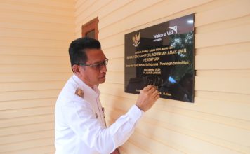 Pj. Bupati Landak Resmikan Rumah Singgah Perlindungan Anak dan Perempuan