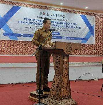 Pj. Sekda Landak Intruksikan SKPD Segera Sampaikan Laporan Keuangan Ke BPKAD