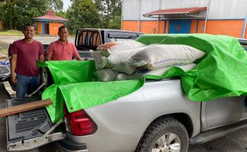 1.049 Kilo Beras Disalurkan Kepada Korban Terdampak Banjir