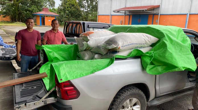 1.049 Kilo Beras Disalurkan Kepada Korban Terdampak Banjir