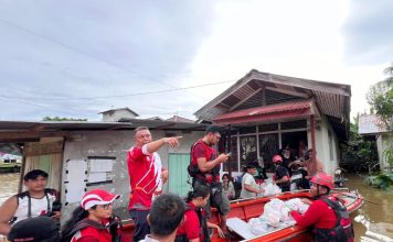 1.889 Paket Sembako Sudah Disalurkan PMI Landak Untuk Korban Banjir