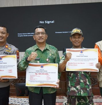 Pemkab Landak Terima Bantuan Dari BNPB RI Untuk Penanganan Banjir