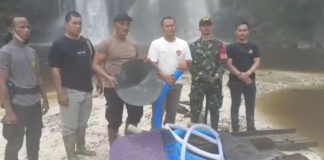 Aktivitas Peti di Objek Wisata Air Terjun Rombo Dait Ditertibkan