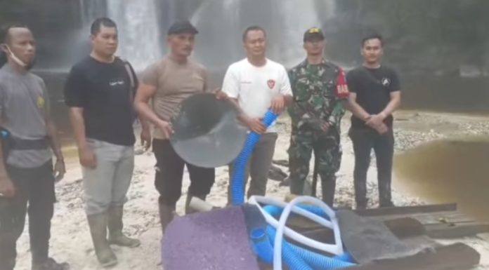 Aktivitas Peti di Objek Wisata Air Terjun Rombo Dait Ditertibkan