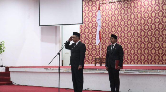 Pemkab Landak Gelar Upacara Peringatan HUT Ke – 68 Pemerintah Provinsi Kalbar
