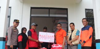 Pemkab Landak Kembali Terima Bantuan Banjir Dari Kemensos RI