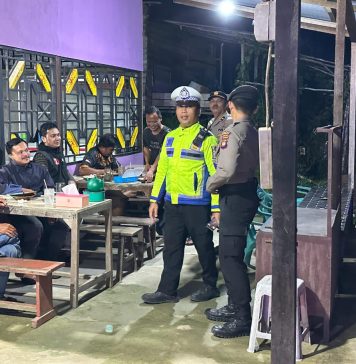 Polres Landak Rutin Gelar Patroli Malam Cegah Tindak Kejahatan