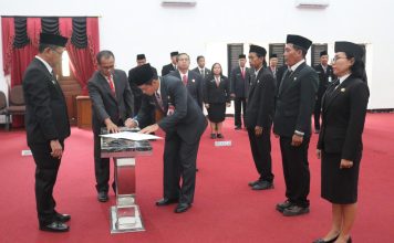 39 Pejabat Fungsional Pemkab Landak Dilantik