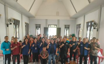 Gandeng Pihak Desa, Obor Berkat Gelar Sosialisasi PHBS dan Tanggap Bencana Banjir