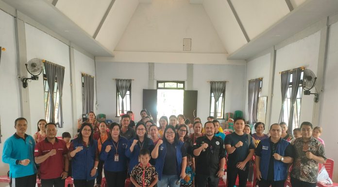 Gandeng Pihak Desa, Obor Berkat Gelar Sosialisasi PHBS dan Tanggap Bencana Banjir