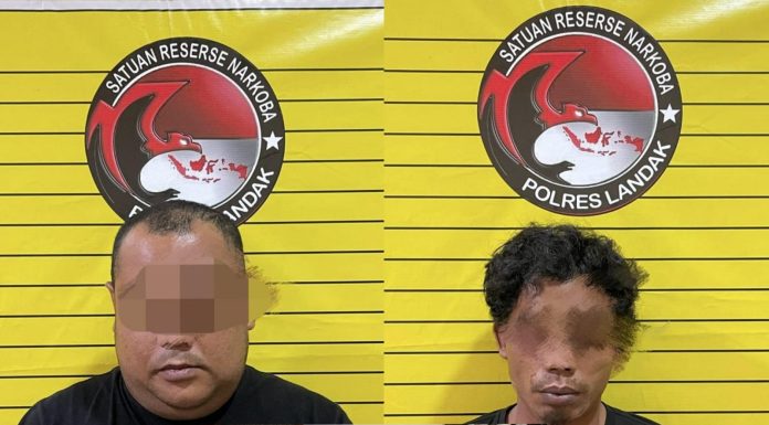 Bawa Narkotika Dari Pontianak Hendak Diedarkan di Ngabang, Dua Pria Diciduk Polisi