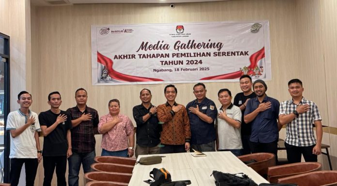 KPU Landak Apresiasi Peran Media Sukseskan Tahapan Pilkada 2024