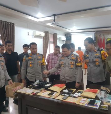 Dalam Dua Bulan Polres Landak Berhasil Ungkap Tujuh Kasus Peredaran Narkoba