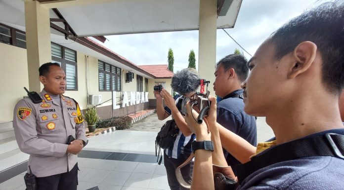 Kapolres Pastikan Akan Tindak Tegas Jika Kembali Temukan Adanya Aktivitas Peti Dikawasan Wisata Alam Air Terjun Rombo Dait