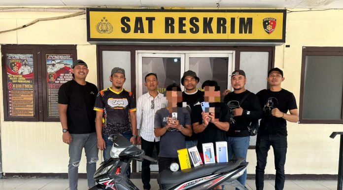Dua Pelaku Curat Yang Beraksi di Stadion Patih Gumantar Berhasil Diringkus