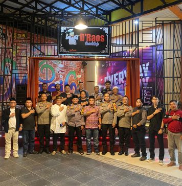 Kapolres Landak Nilai Peran Jurnalis Dalam Membangun Negeri Tidak Dapat Dipandang Sebelah Mata
