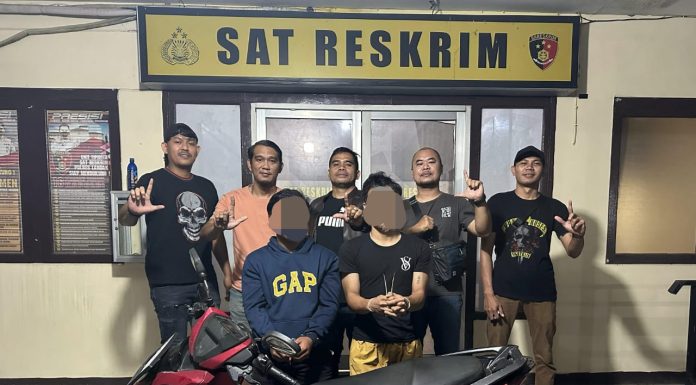 Hasil Curian Sparepart Alat Berat Untuk Judi Slot Dua Pria Diciduk Polisi