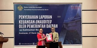 Pemkab Landak Raih Pencapaian Tertinggi Dari BPK RI