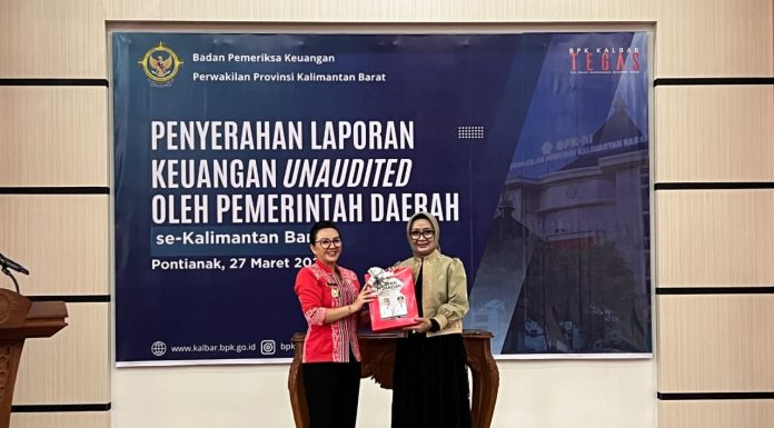 Pemkab Landak Raih Pencapaian Tertinggi Dari BPK RI
