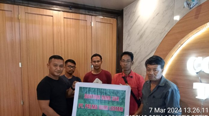PT. Palma Bumi Lestari Akui Telah Kucurkan Dana Pembuatan Sarana Air Bersih Untuk Tiga Desa