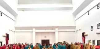 Bupati Karolin Kukuhkan Kepengurusan TP PKK, TP Posyandu dan Dekranasda Landak
