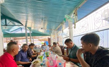 Diskusi Santai Peringatan Hari Buruh 2025, Dandim 1210/LDK Bersama Awak Media Gelar Coffe Morning