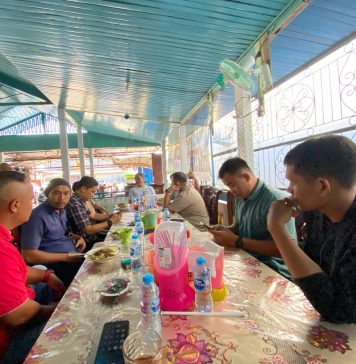 Diskusi Santai Peringatan Hari Buruh 2025, Dandim 1210/LDK Bersama Awak Media Gelar Coffe Morning