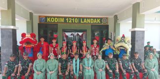 Kunjungi Kodim 1210/LDK, Danrem 121/ABW Tekankan Profesionalisme dan Dukung Program Ketahanan Pangan