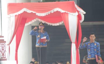 Peringatan Hari Lahir Pancasila Bupati Karolin : Pancasila Menekankan Pentingnya Toleransi