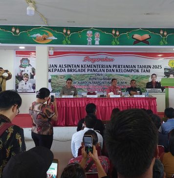 Lampaui Target Nasional, Capaian LTT Padi Sawah Kabupaten Landak Tertinggi di Kalbar