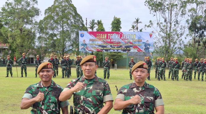 Komandan Yon Armed 16/Komposit Resmi Berganti, Mayor Anggit Wijaksono Gantikan Letkol Andreas Prabowo