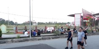 Bupati Karolin Canangkan GOR Patih Gumantar sebagai Kawasan Car Free Day