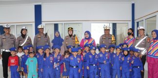 “Polisi Sahabat Anak”, Polres Landak Kenalkan Dunia Kepolisian Lewat Kunjungan Ceria TK Cemerlang