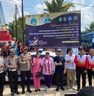 Bangkitkan Semangat Gotong Royong! BBGRM XXII dan Harganas ke-32 Digelar Meriah di Landak