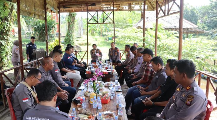 Kapolres Landak Ajak Awak Media Perkuat Sinergi dan Dukung Program Strategis