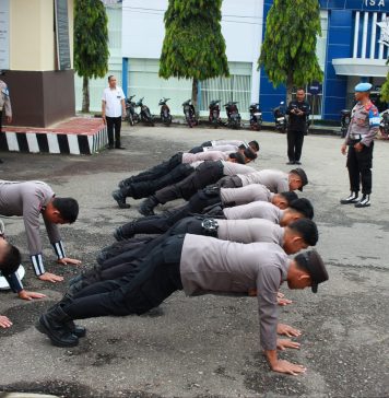 Propam Polda Kalbar Gelar Gaktiblin di Polres Landak, Temukan Sejumlah Pelanggaran