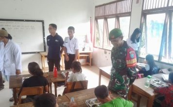 Dandim 1210/Landak Instruksikan Babinsa Kawal Program Makan Bergizi Gratis