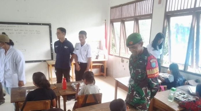 Dandim 1210/Landak Instruksikan Babinsa Kawal Program Makan Bergizi Gratis