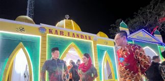 Bupati Landak Pamerkan Produk Unggulan UMKM di MTQ ke-33 Kalbar