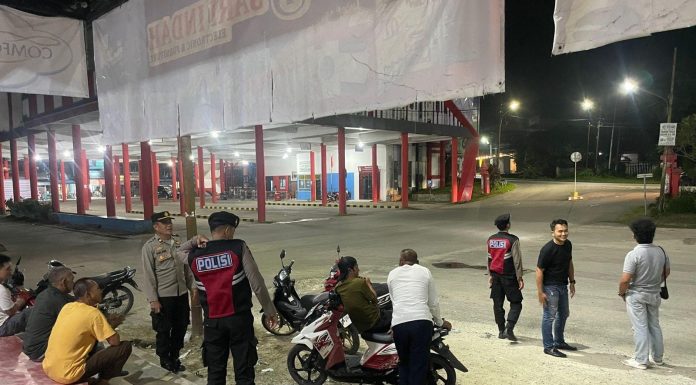 Patroli Skala Besar, Polres Landak Perkuat Sinergi dengan Masyarakat
