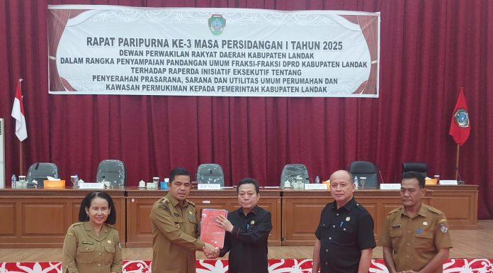 Dari Jalan hingga Drainase, Landak Siap Benahi Kawasan Perumahan Lewat Raperda Baru