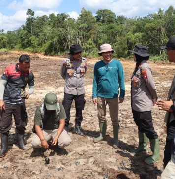 Kapolres Landak Tinjau Lahan Jagung untuk Dukung Ketahanan Pangan Nasional
