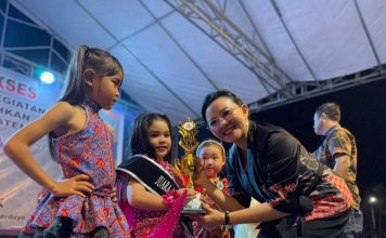 Bupati Karolin Resmi Tutup Pekan Budaya Landak