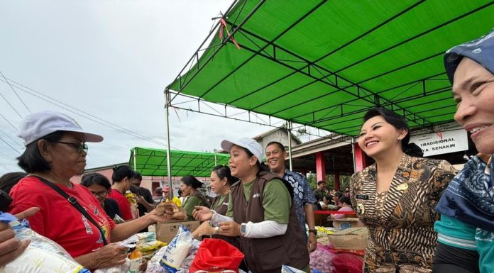 Pemkab Landak Gelar GPM di Pasar Senakin