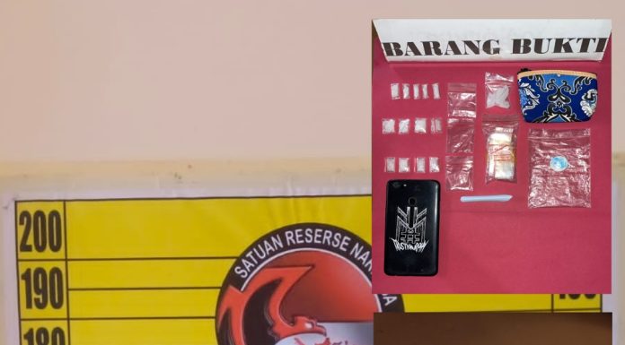 Residivis Narkoba di Ngabang Ditangkap, Polisi Sita 14 Paket Shabu Siap Edar