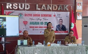 Bupati Karolin Dorong RSUD Landak Tingkatkan Pelayanan Kesehatan