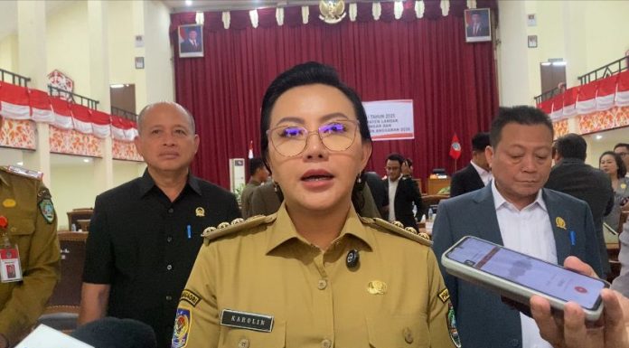 TKD Landak Turun 17 Persen, Bupati Karolin: Pembangunan Akan Terdampak, Tapi Layanan Publik Tetap Prioritas