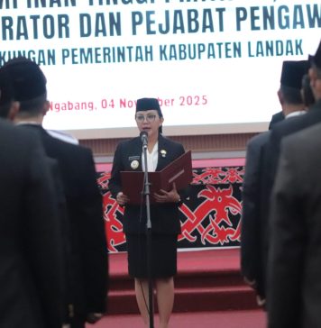 15 Jabatan Kosong, Bupati Landak Janji Lakukan Pelantikan Tahap Berikutnya